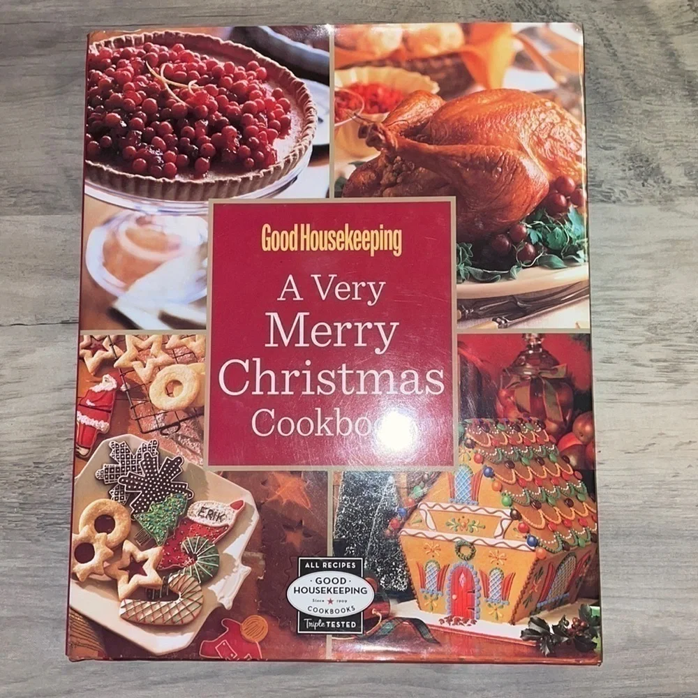 Good housekeeping cookbook cookies desserts Christmas holiday cook dessert